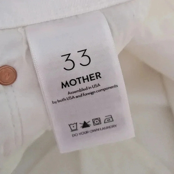 MOTHER SUPERIOR The Ditcher Crop Jean in Totally Innocent - Picture 8 of 10